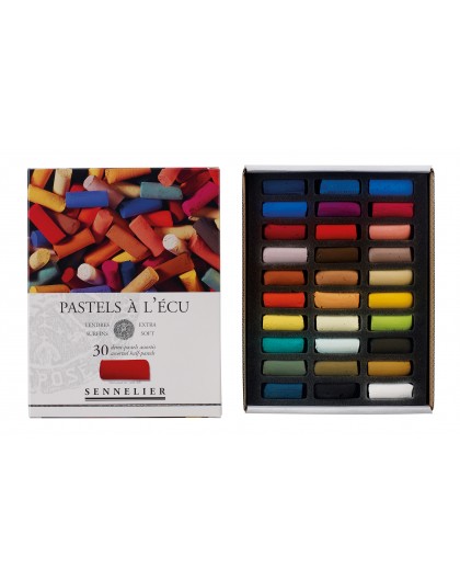 Sennelier softpastel set 30 halve pastels