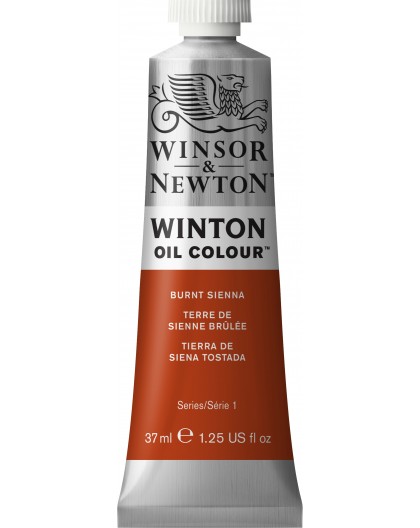 W&N Winton Oil Colour - Burnt Sienna tube 37ml