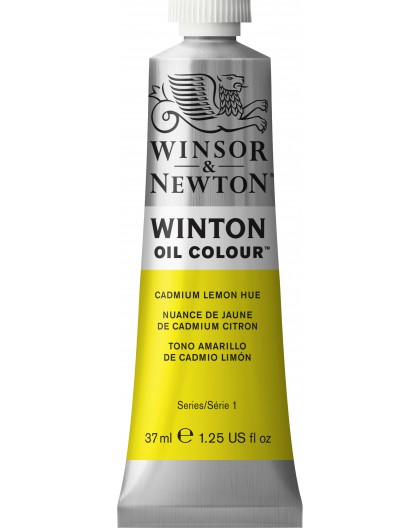 W&N Winton Oil Colour - Cadmium Lemon Hue tube 37ml