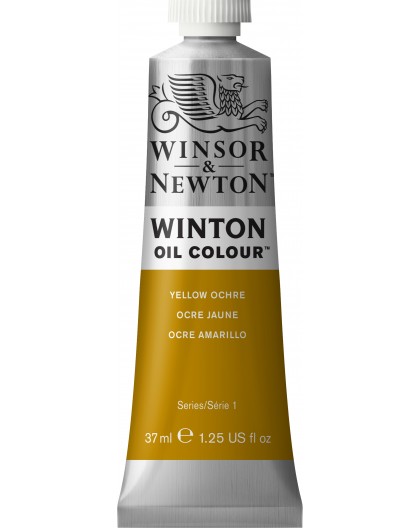 W&N Winton Oil Colour - Yellow Ochre tube 37ml