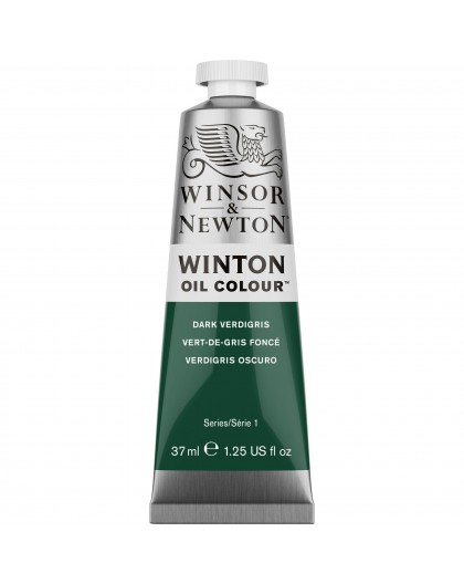 W&N Winton Oil Colour - Dark Verdigris tube 37ml