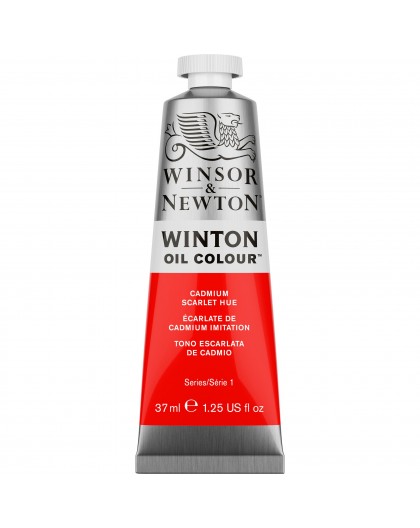 W&N Winton Oil Colour - Cadmium Scarlet hue tube 37ml