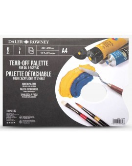 Daler-Rowney Tear-off Palette afscheurpaletten