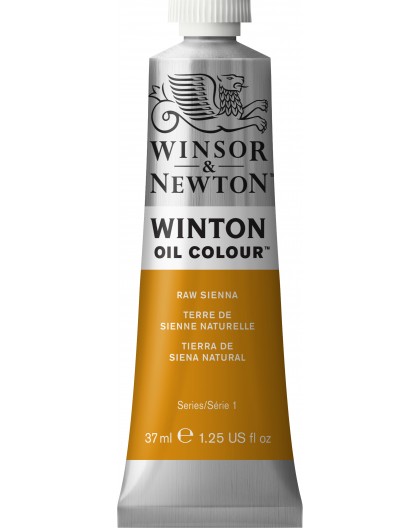 W&N Winton Oil Colour - Raw Sienna tube 37ml