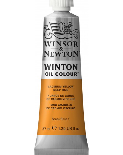 W&N Winton Oil Colour - Cadmium Yellow Deep Hue tube 37ml