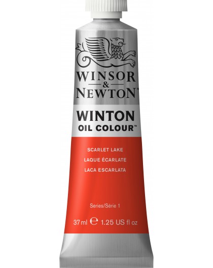 W&N Winton Oil Colour - Scarlet Lake tube 37ml