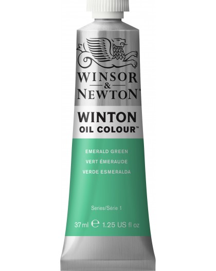 W&N Winton Oil Colour - Emerald Green tube 37ml