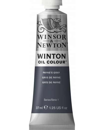 W&N Winton Oil Colour - Payne's Gray tube 37ml