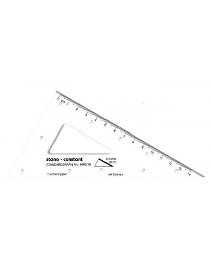 Standardgraph tekendriehoek 30°/60°