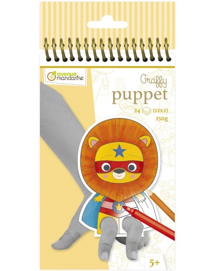 Avenue Mandarine - Graffy Puppet dierensuperhelden