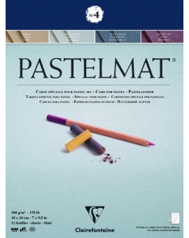 Clairefontaine Pastelmat blok n°4