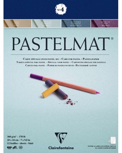 Clairefontaine Pastelmat blok n°4