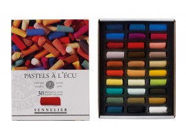 Sennelier Pastels a l'écu sets en kisten